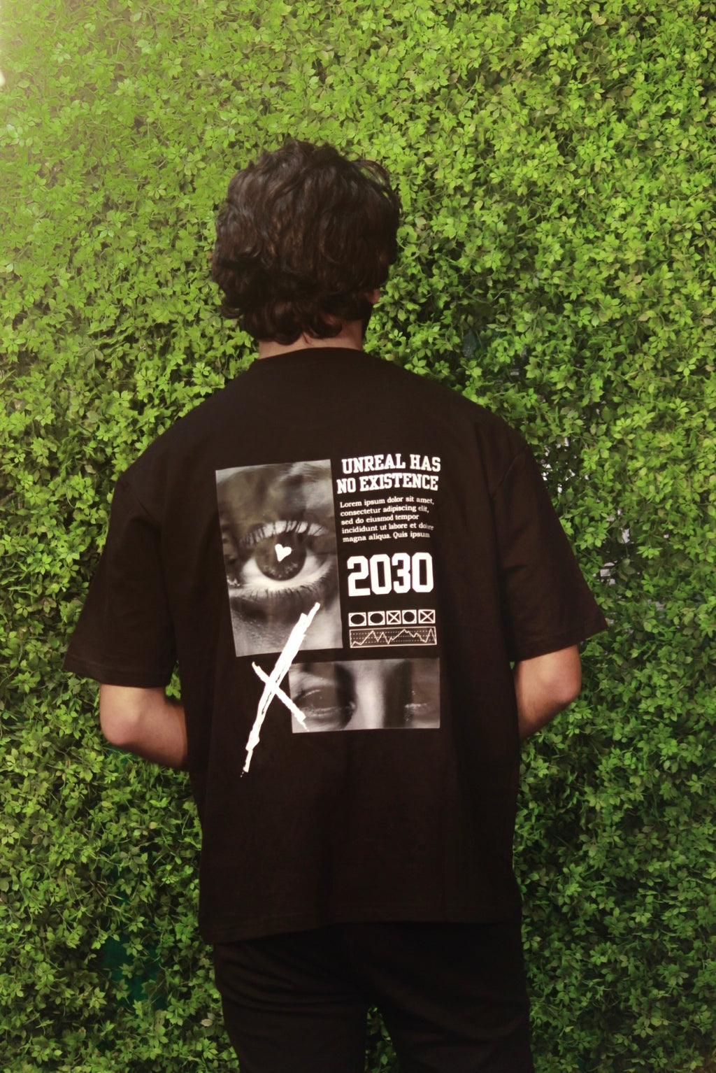 PEACE 2030 Oversized Graphic Tee