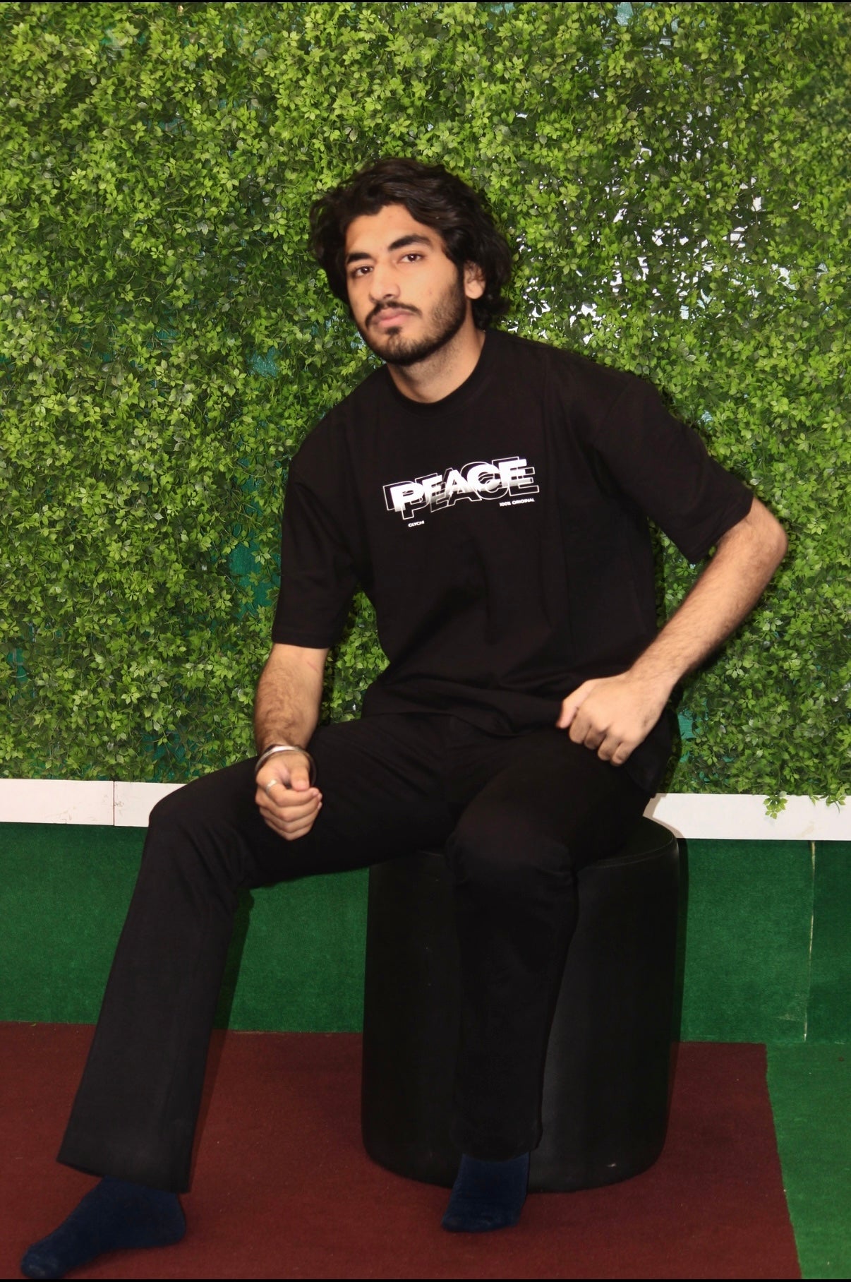 PEACE 2030 Oversized Graphic Tee