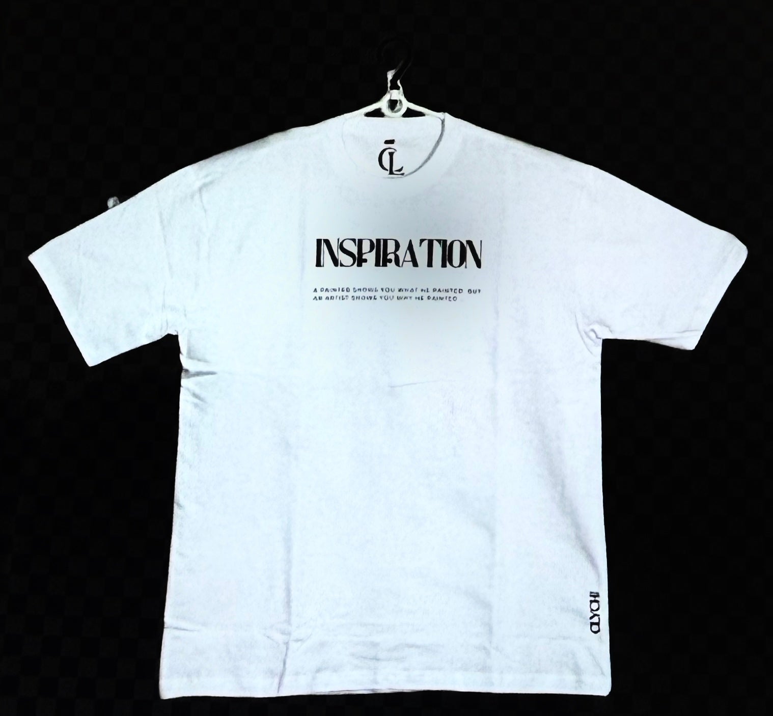 INSPIRATION Oversized Artistic Tee