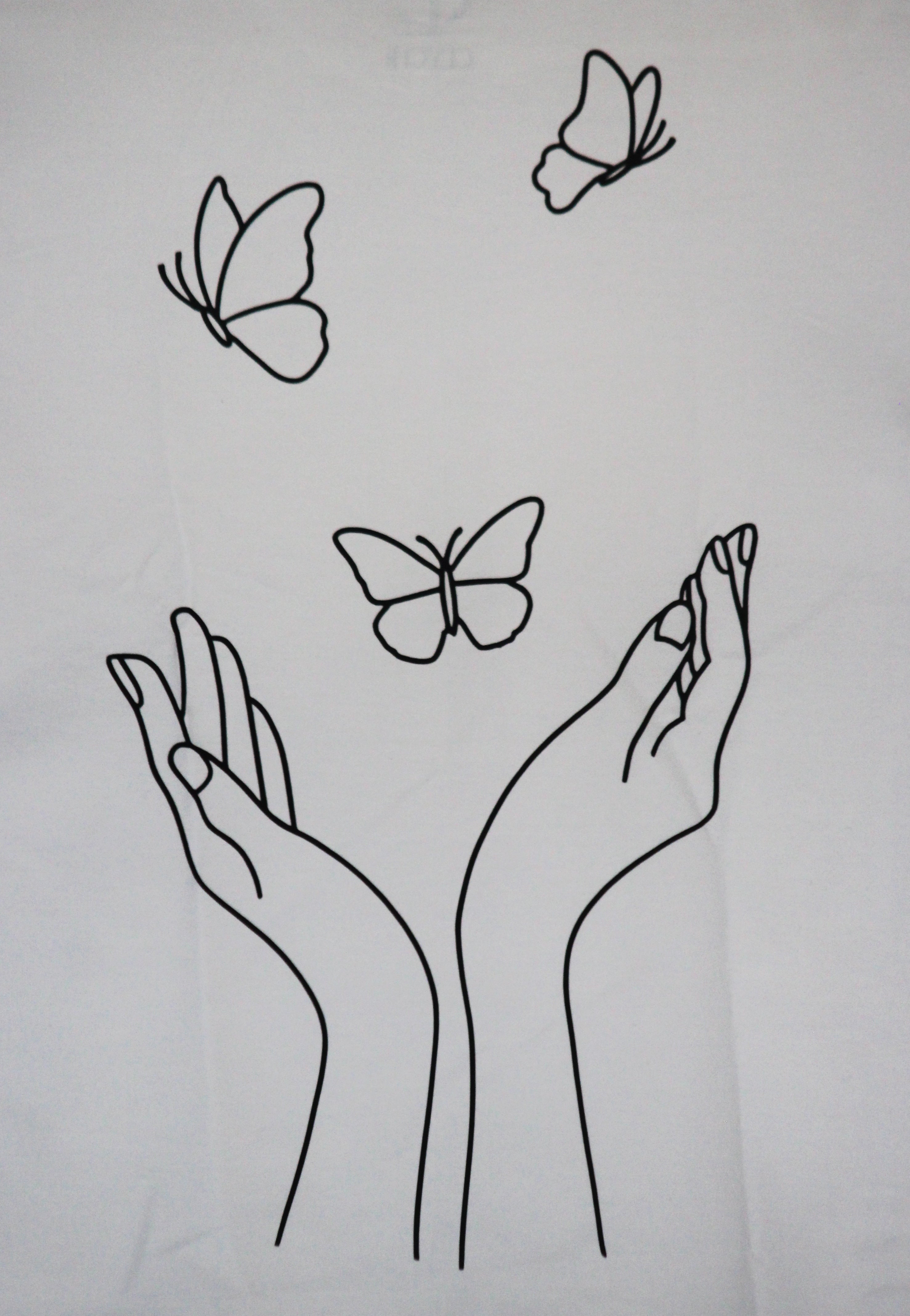 Butterfly Bliss Oversized Tee